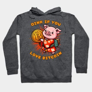 Bitcoin pig Hoodie